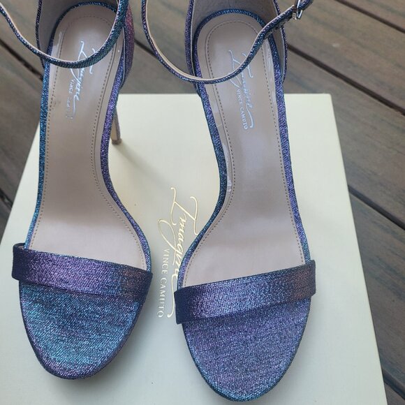 Vince Camuto Imagine Sparkle Stiletto Heel Shoes Size 8 - Picture 13 of 14